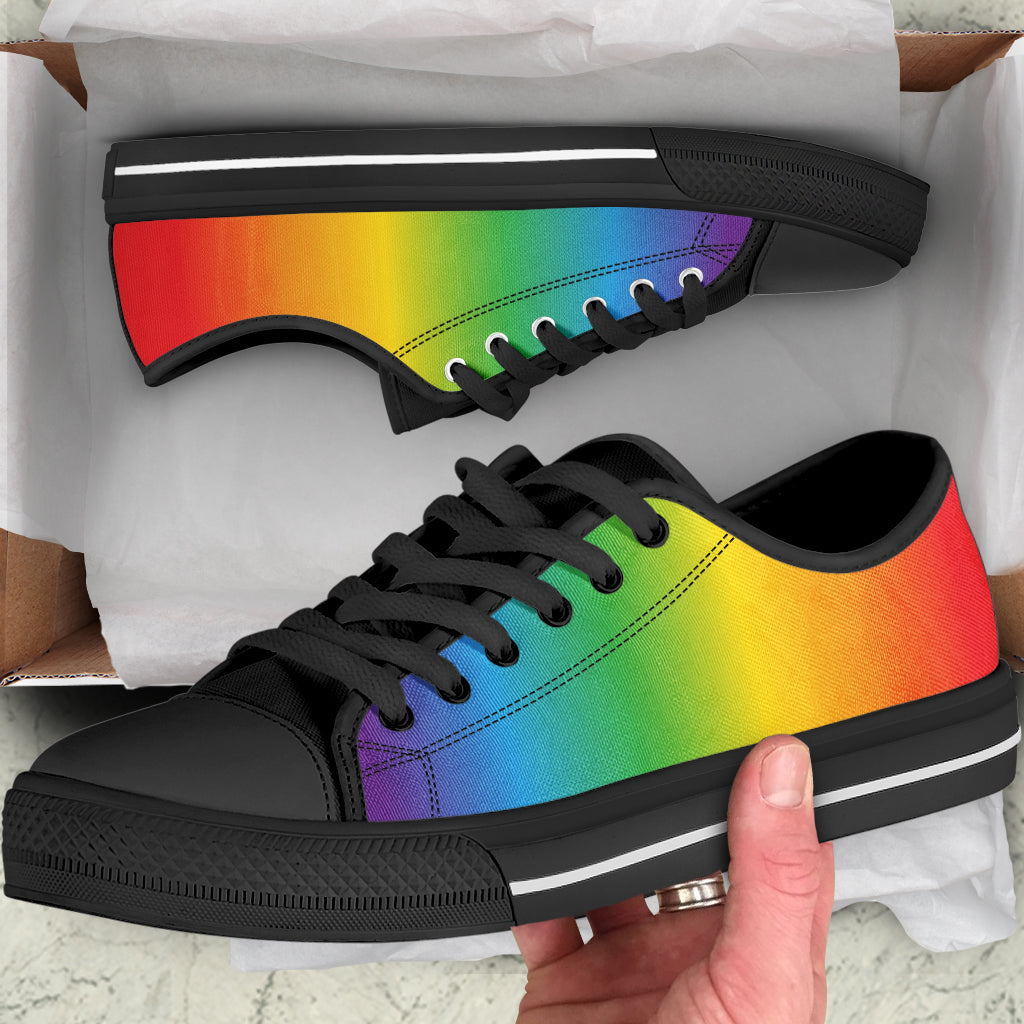 Rainbow Canvas Shoes
