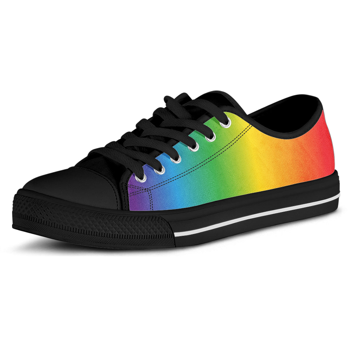 Rainbow Canvas Shoes