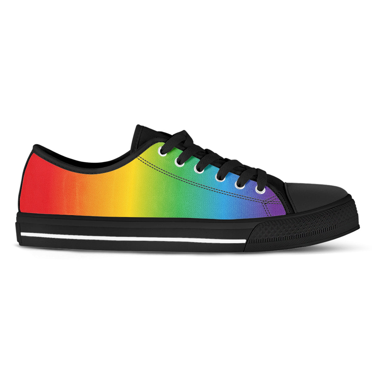 Rainbow Canvas Shoes
