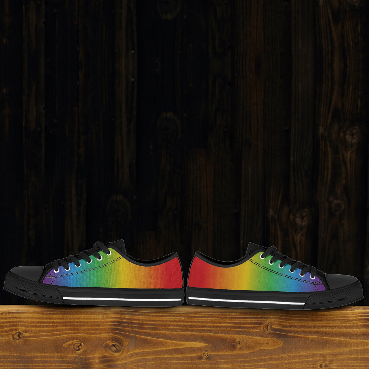 Rainbow Canvas Shoes