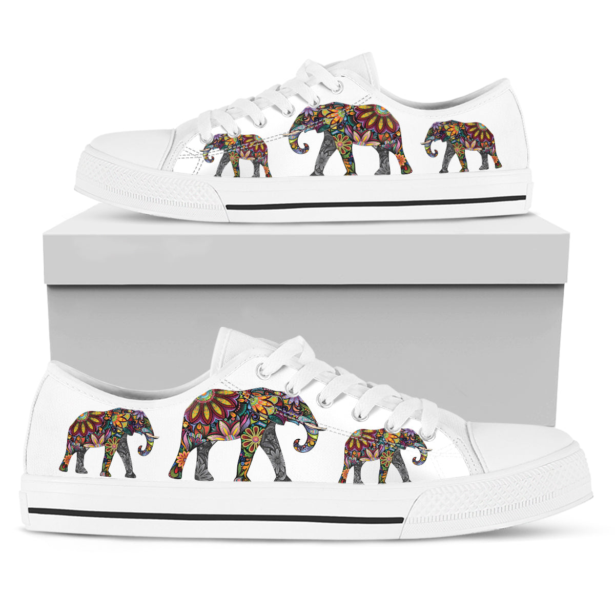 Elephant Canvas Shoes