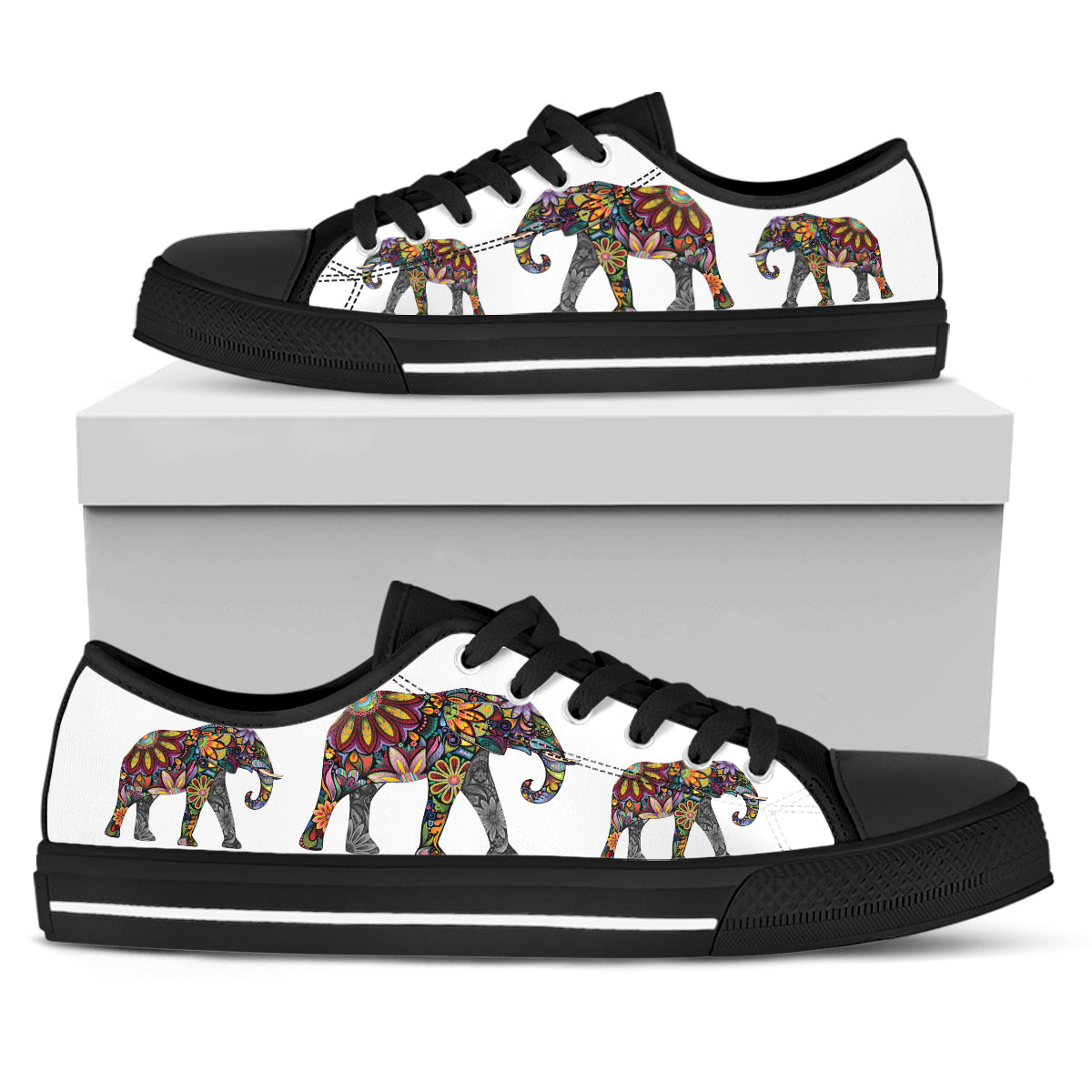 Elephant Canvas Shoes