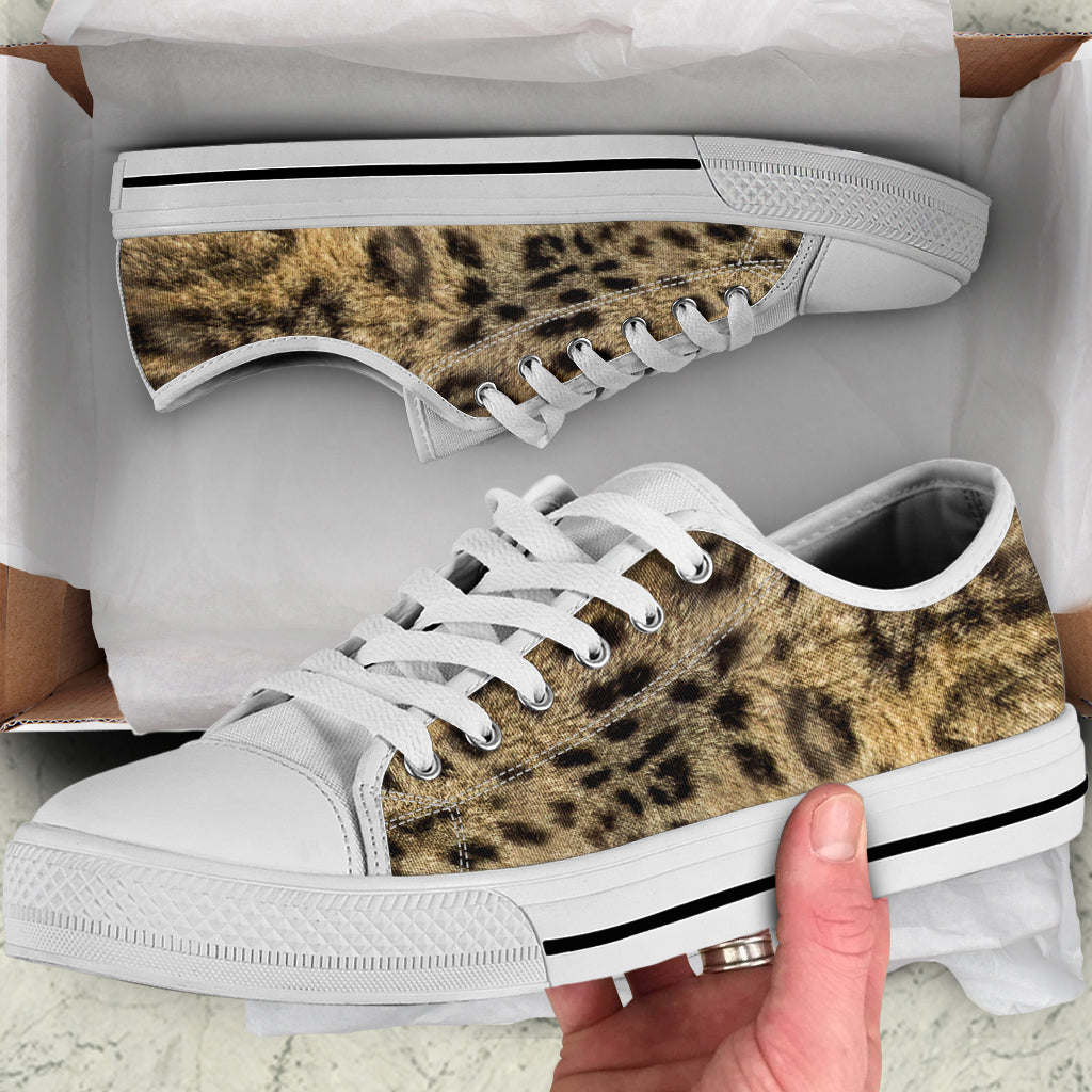 Leopard Print Canvas Shoes