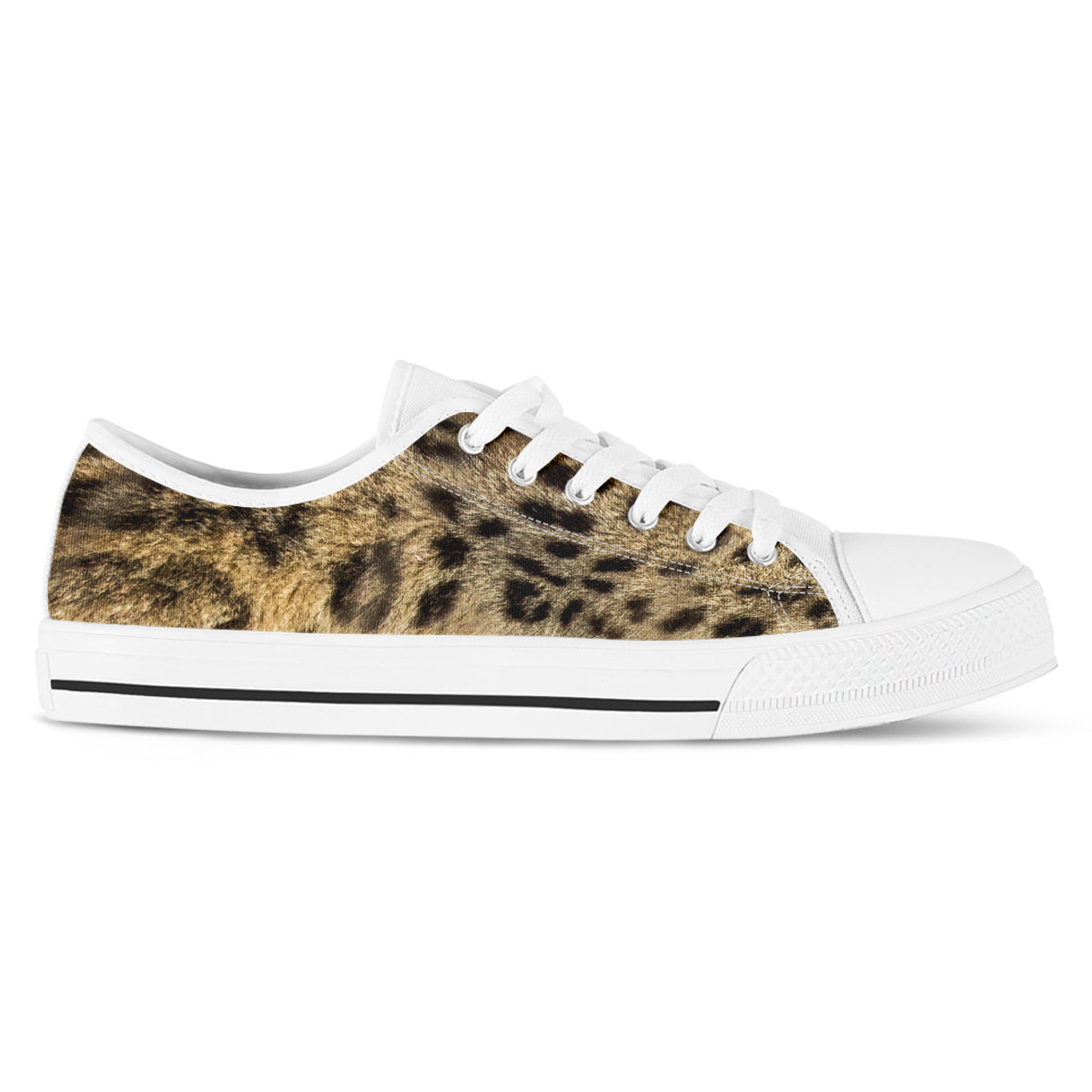 Leopard Print Canvas Shoes