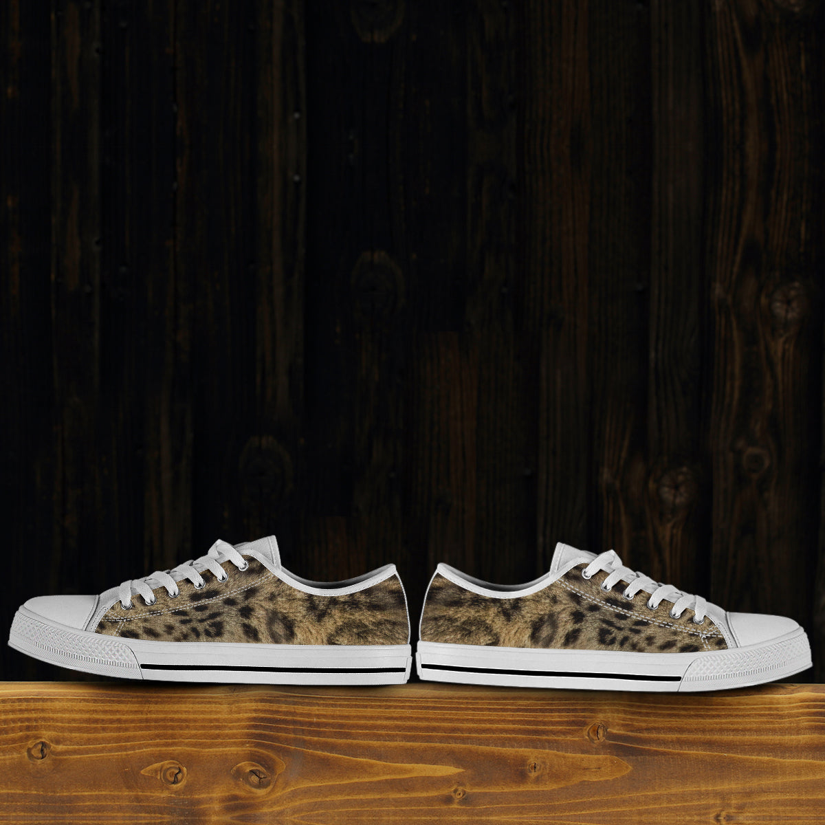 Leopard Print Canvas Shoes