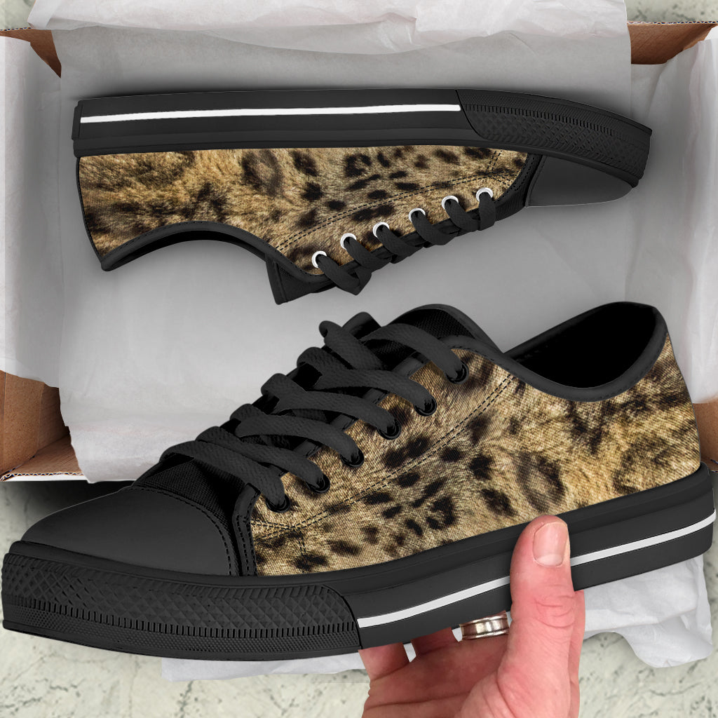 Leopard Print Canvas Shoes