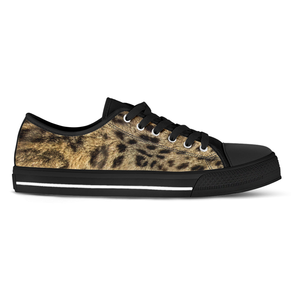 Leopard Print Canvas Shoes
