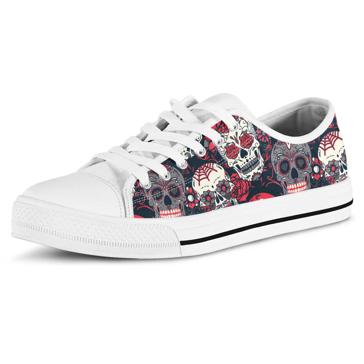Sugar Skull Canvas Shoes