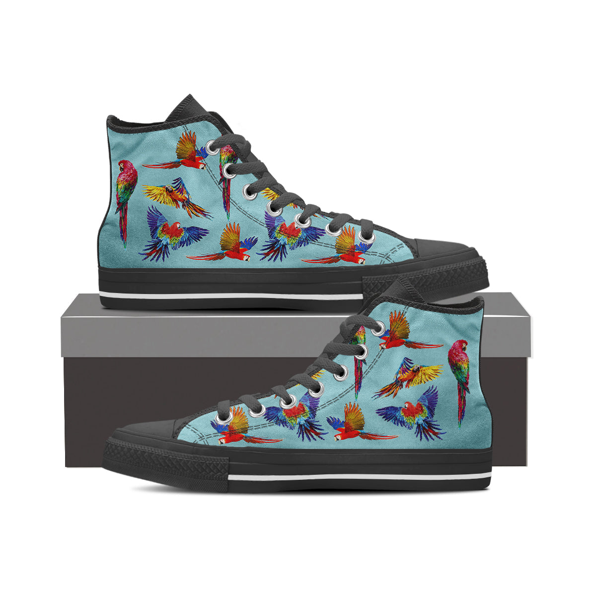 Parrot Canvas Shoes