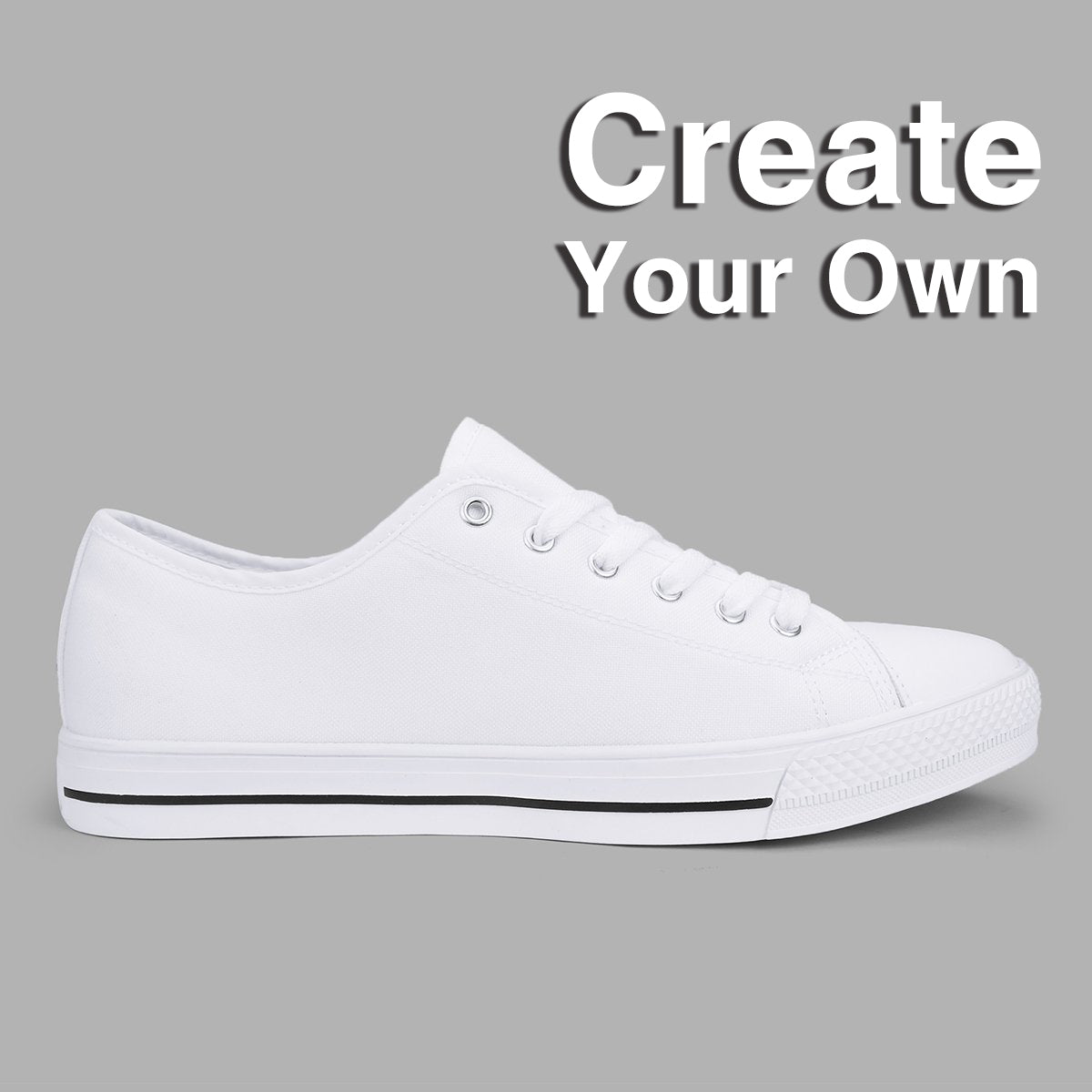 Custom Low Top Canvas Shoes Customer Noxfan