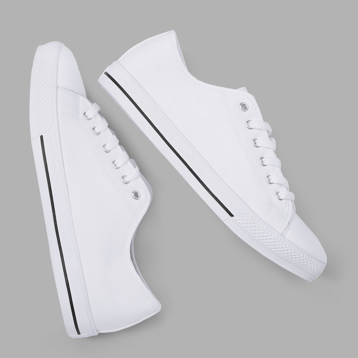 Custom Low Top Canvas Shoes Customer Noxfan