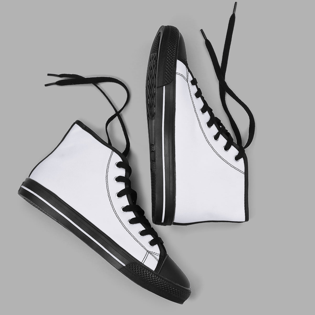 Custom High Top Canvas Shoes Customer Noxfan