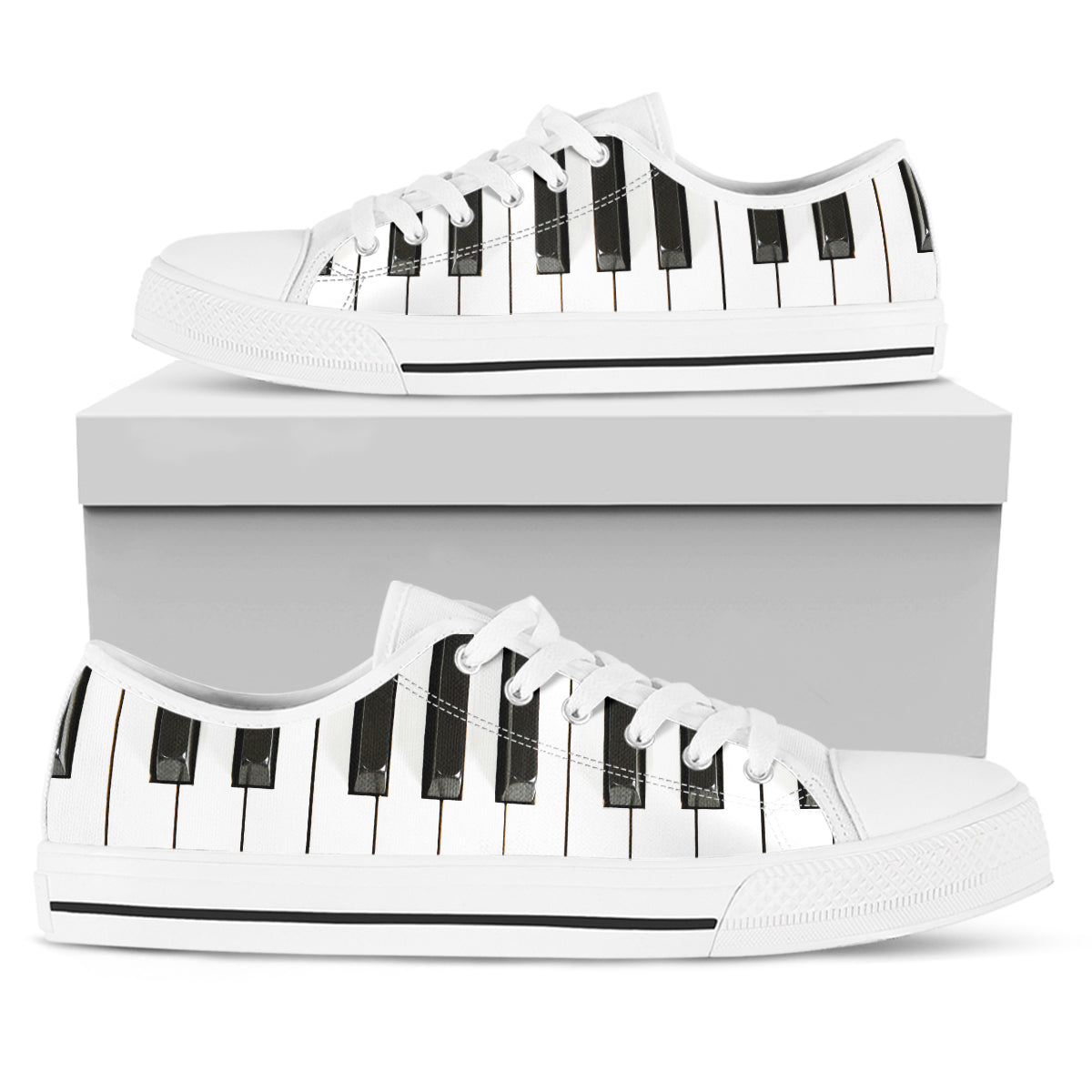 Piano Canvas Shoes