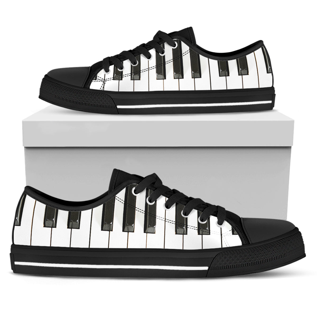 Piano Canvas Shoes