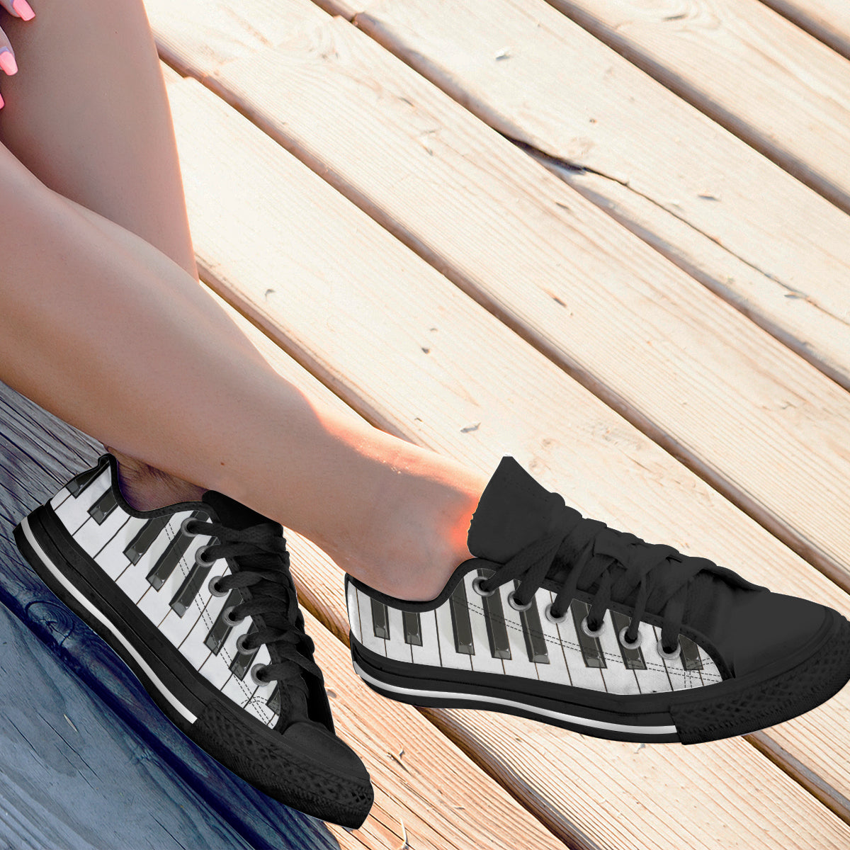 Piano Canvas Shoes