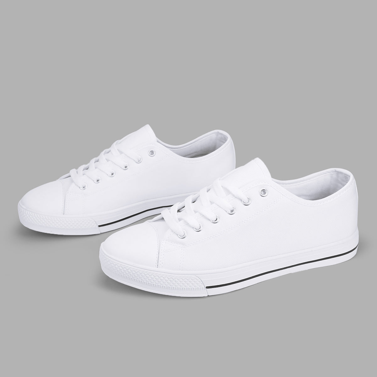 Custom Low Top Canvas Shoes Customer Noxfan