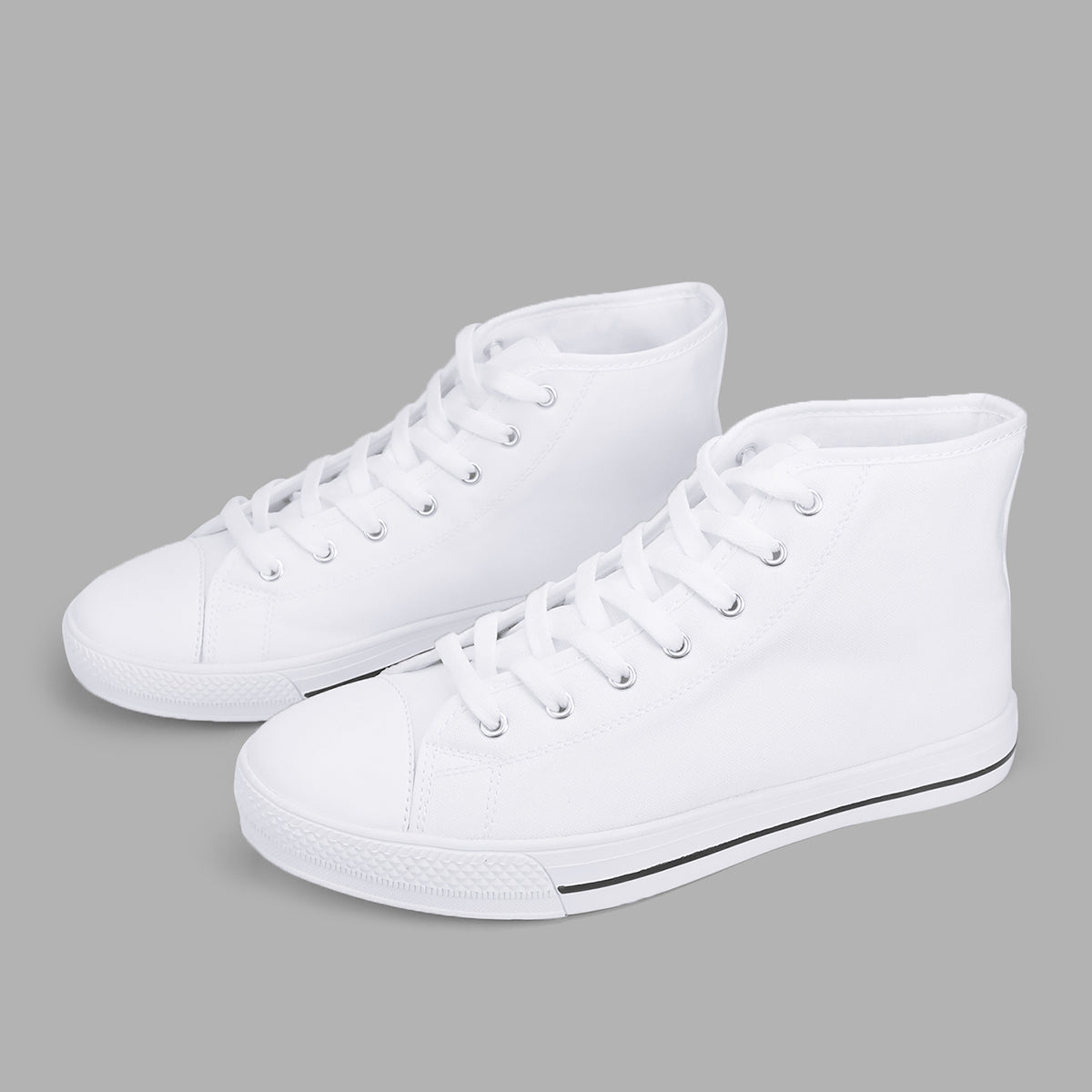 Custom High Top Canvas Shoes Customer Noxfan