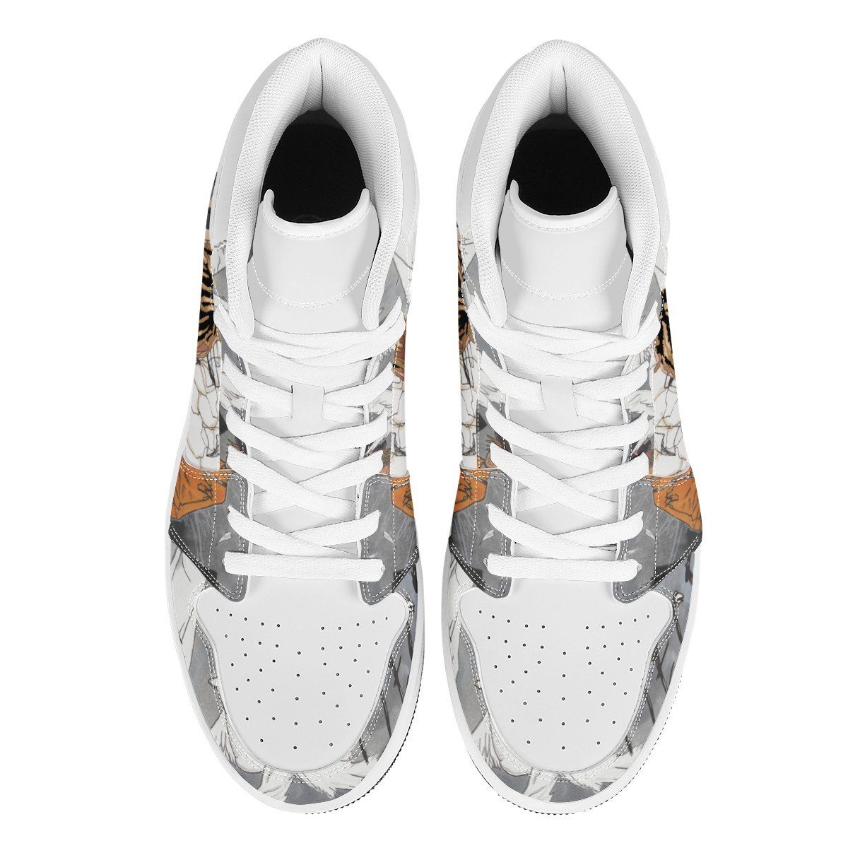 999 High Top Leather Sneaker Custom Jordan 1, Rapper, Juice Wrld, JW noxfan 