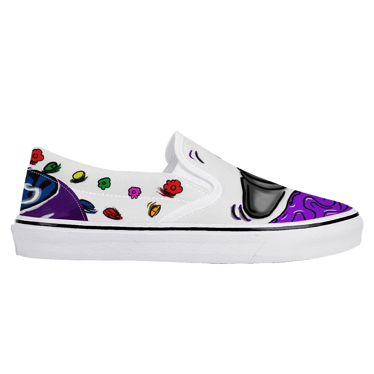 Juice Wrld Custom Vans Slip On Shoes
