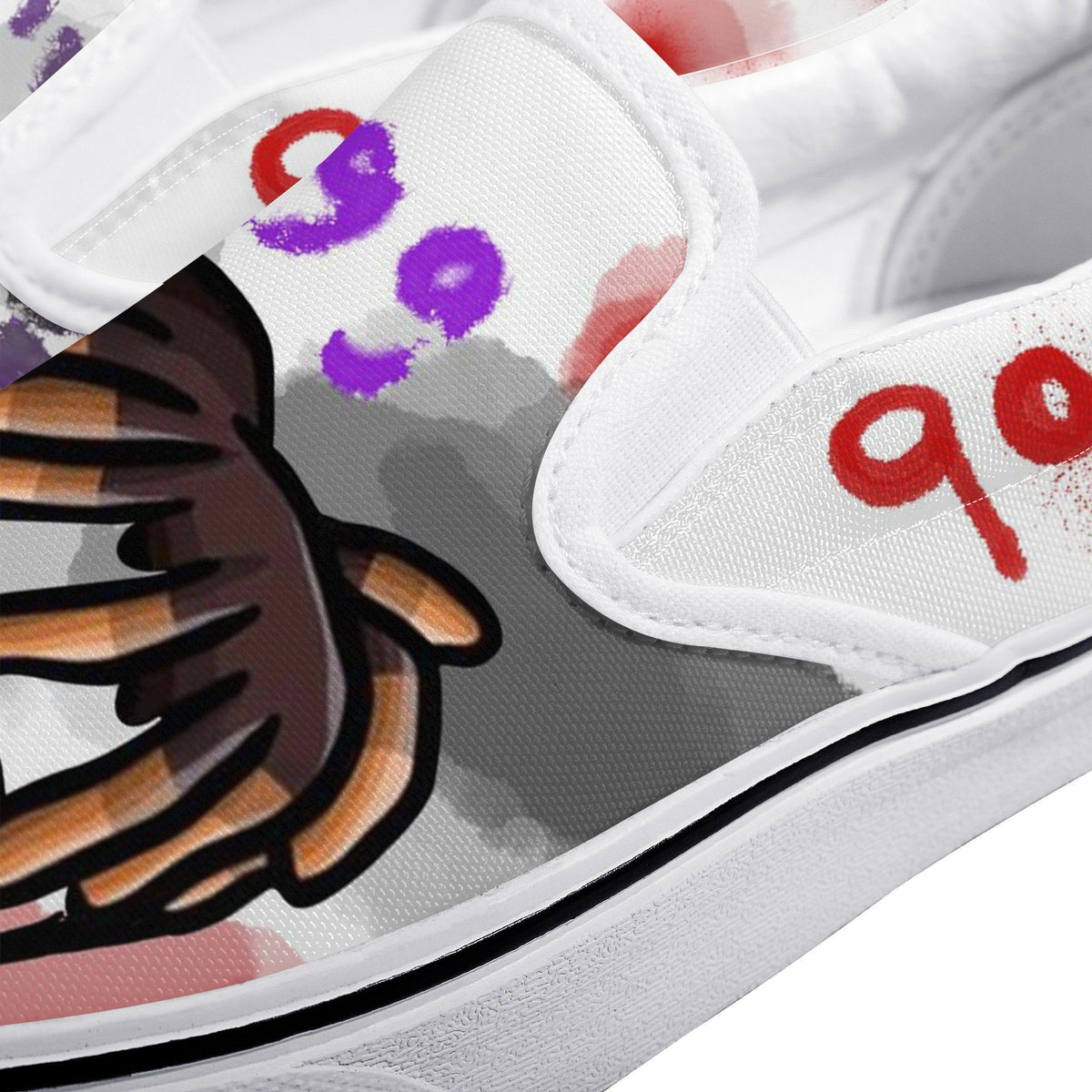 Juice Wrld Custom Vans Slip On Shoes