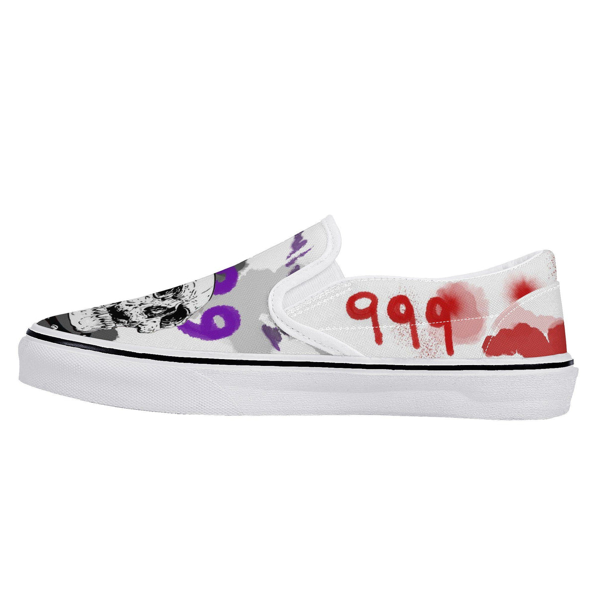 Juice Wrld Custom Vans Slip On Shoes