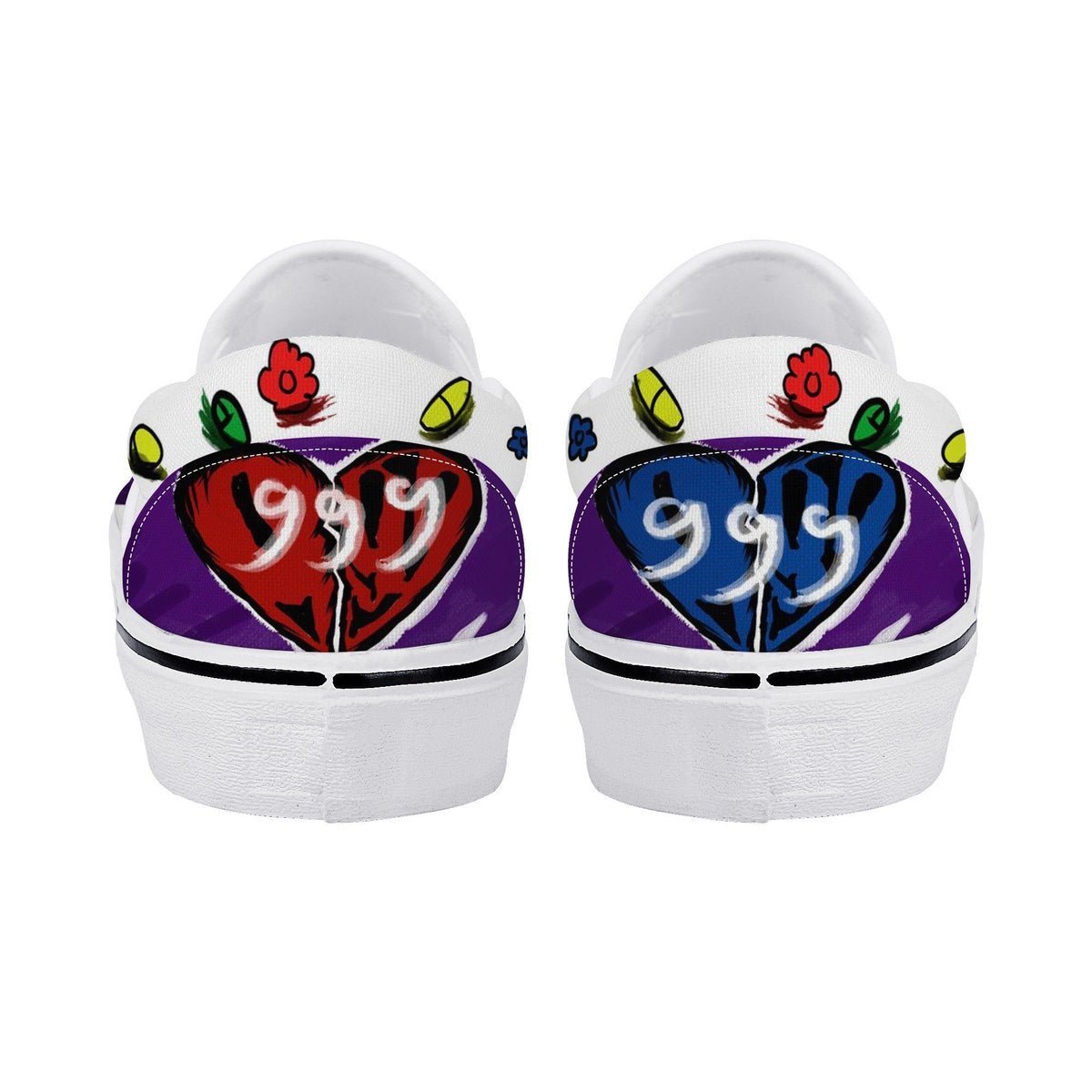 Juice Wrld Custom Vans Slip On Shoes