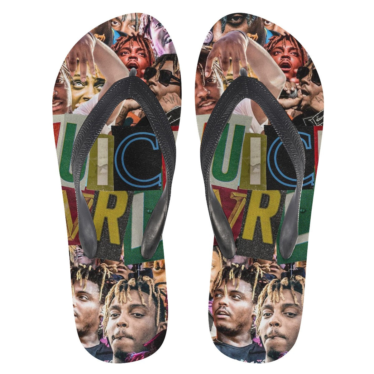 Juice Wrld Custom Flip Flops