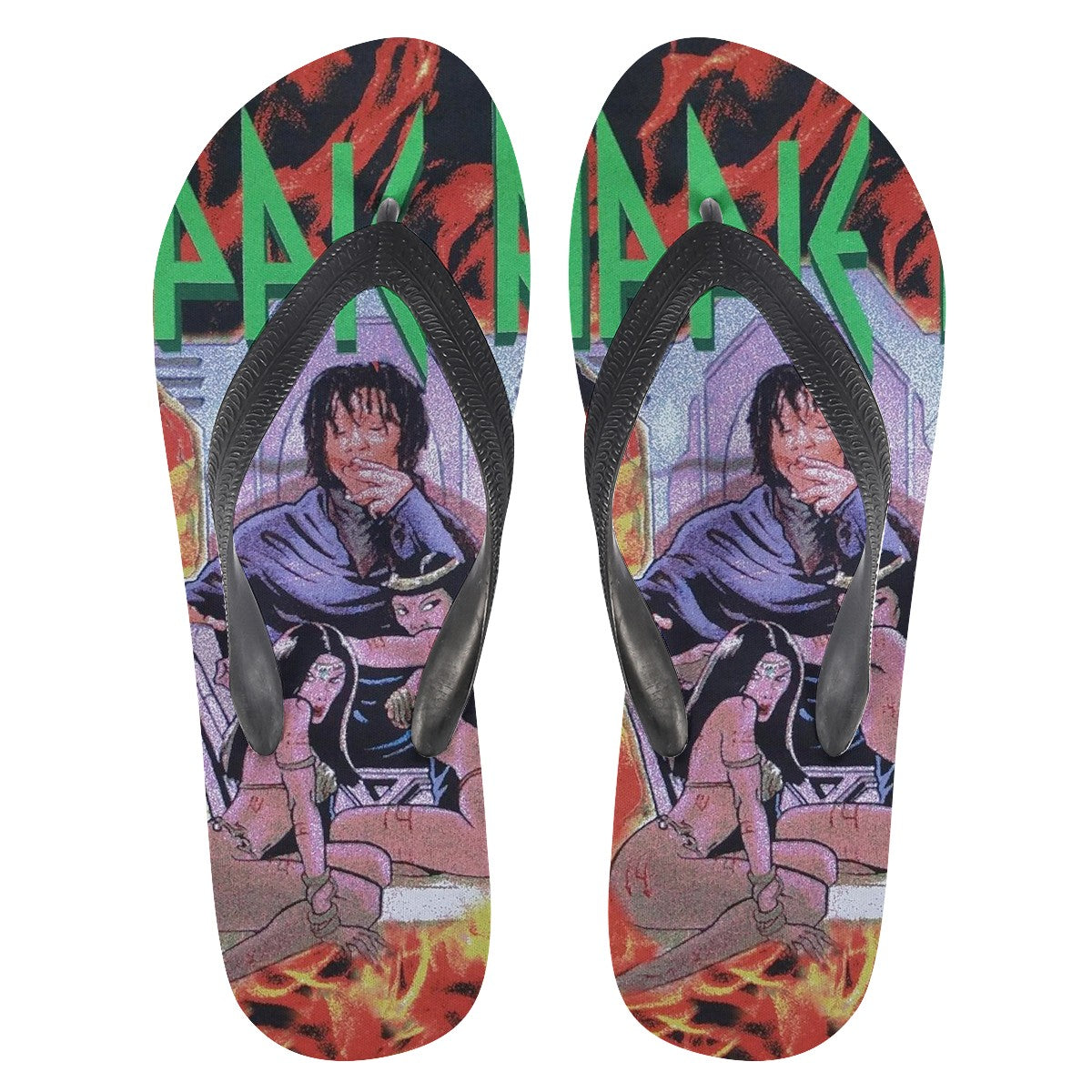Trippie Redd Custom Flip Flops