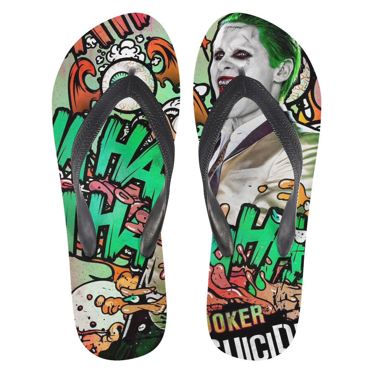 Suicide Squad Custom Flip Flops
