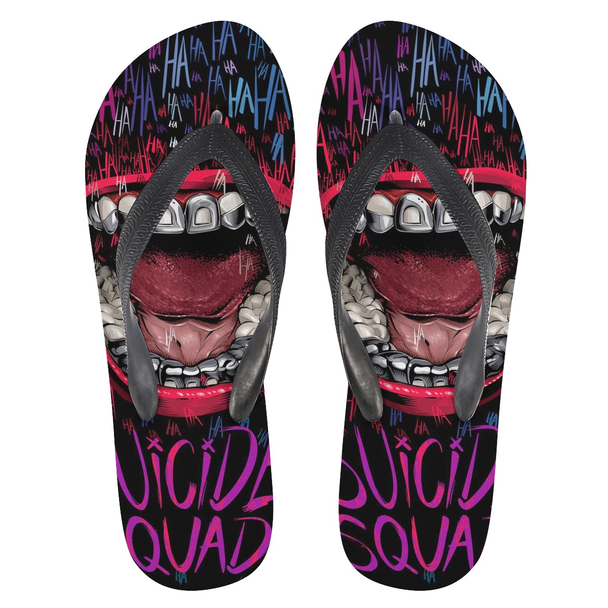 Suicide Squad Custom Flip Flops