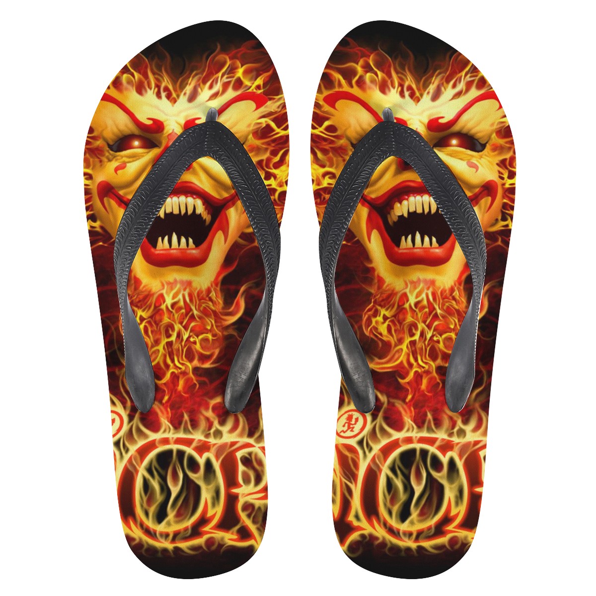 Insane Clown Posse Custom Flip Flops