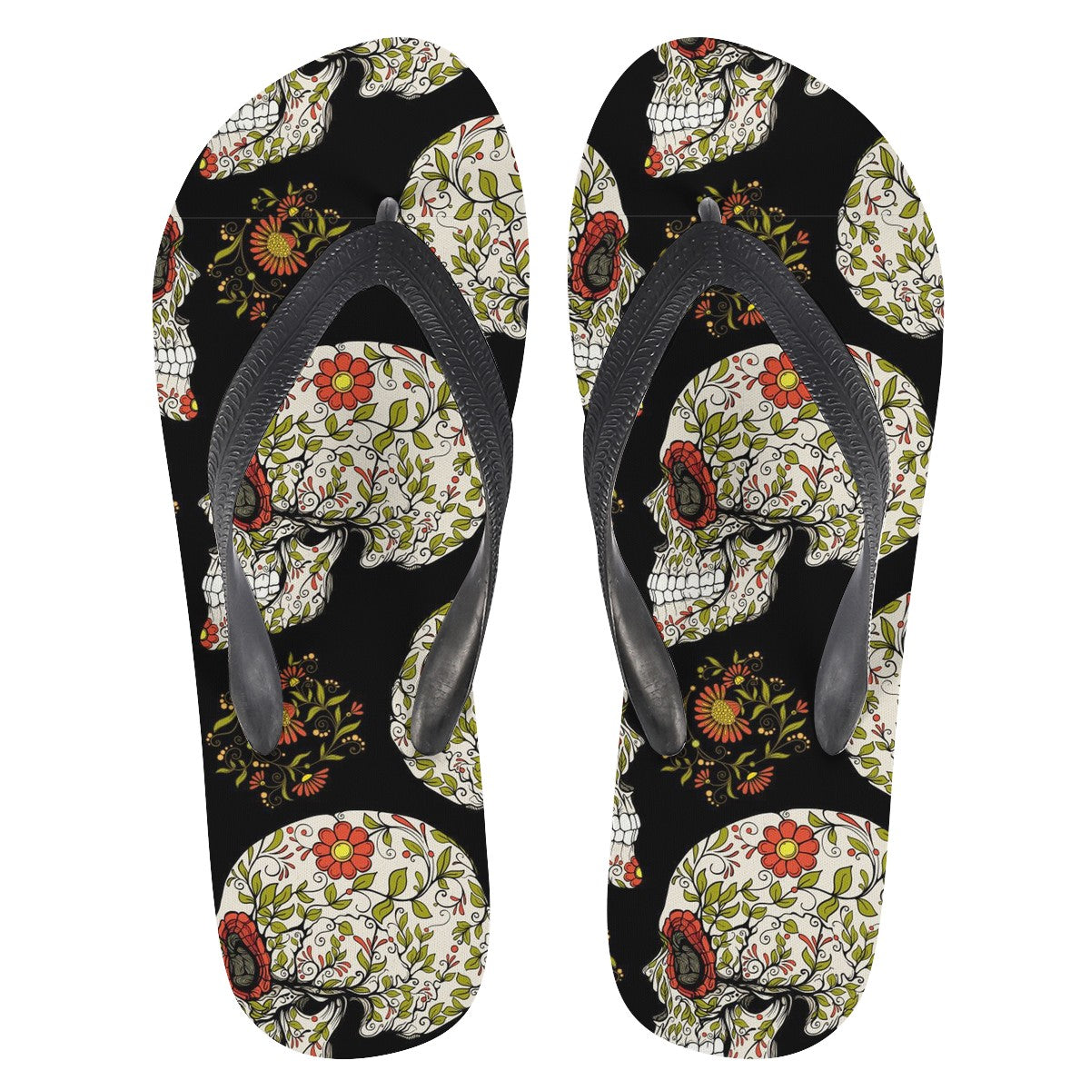 Skull Custom Flip Flops