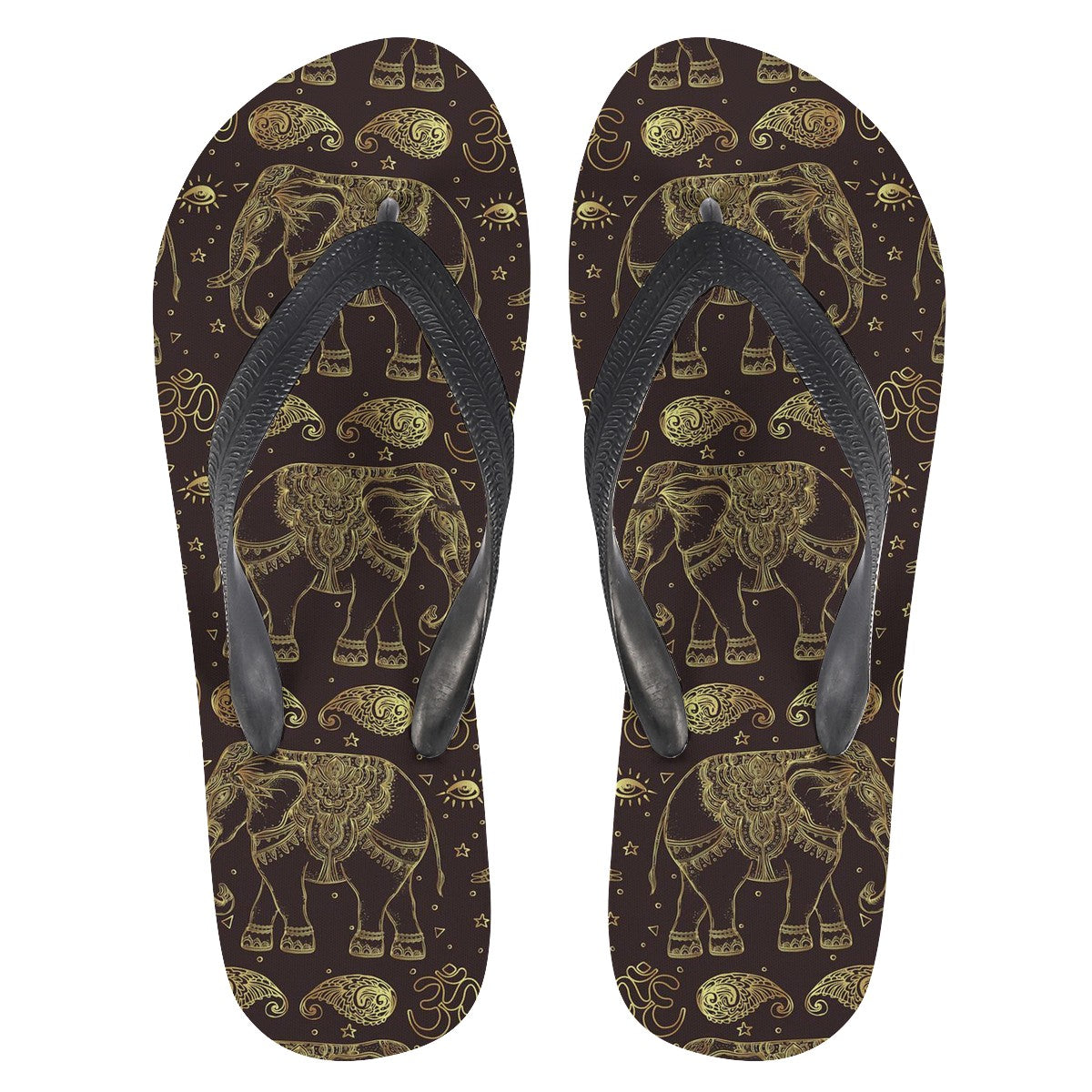 Mandala Custom Flip Flops