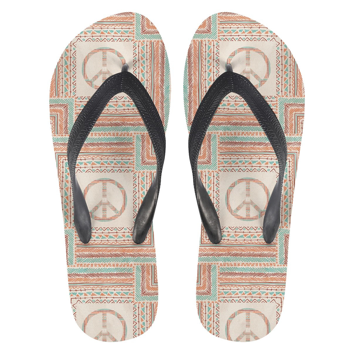 Bohemian Custom Flip Flops