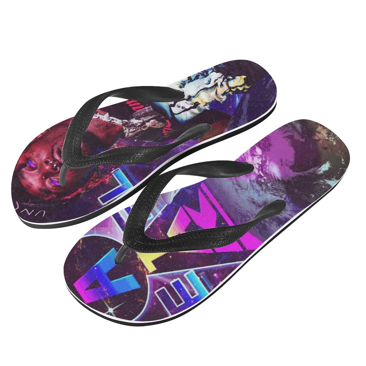 Lil Uzi Vert Custom Flip Flops