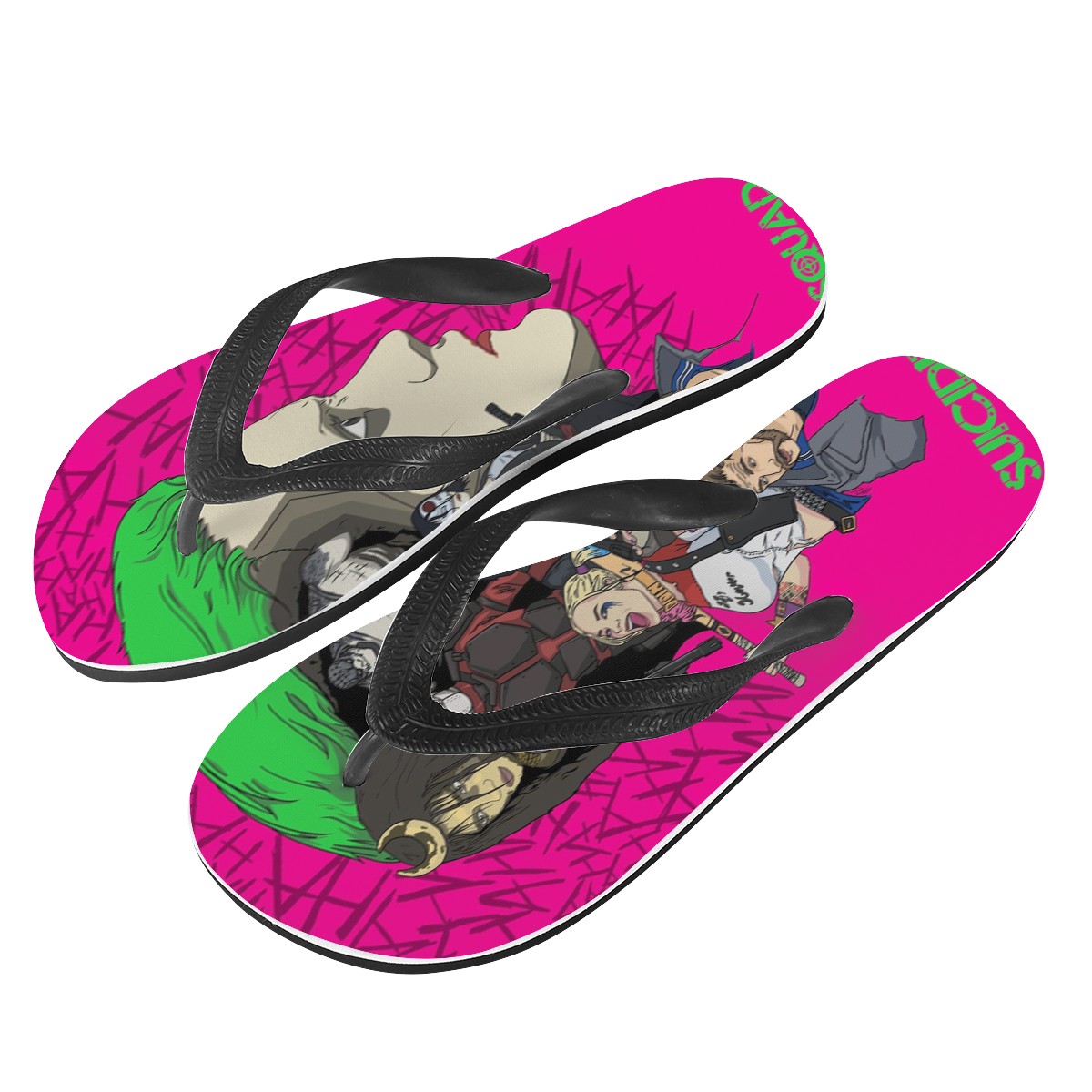 Suicide Squad Custom Flip Flops