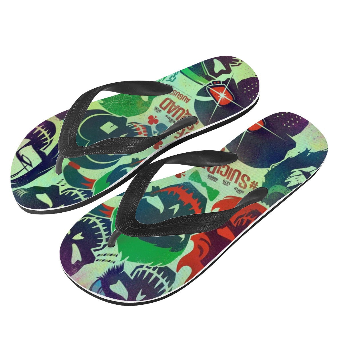 Suicide Squad Custom Flip Flops