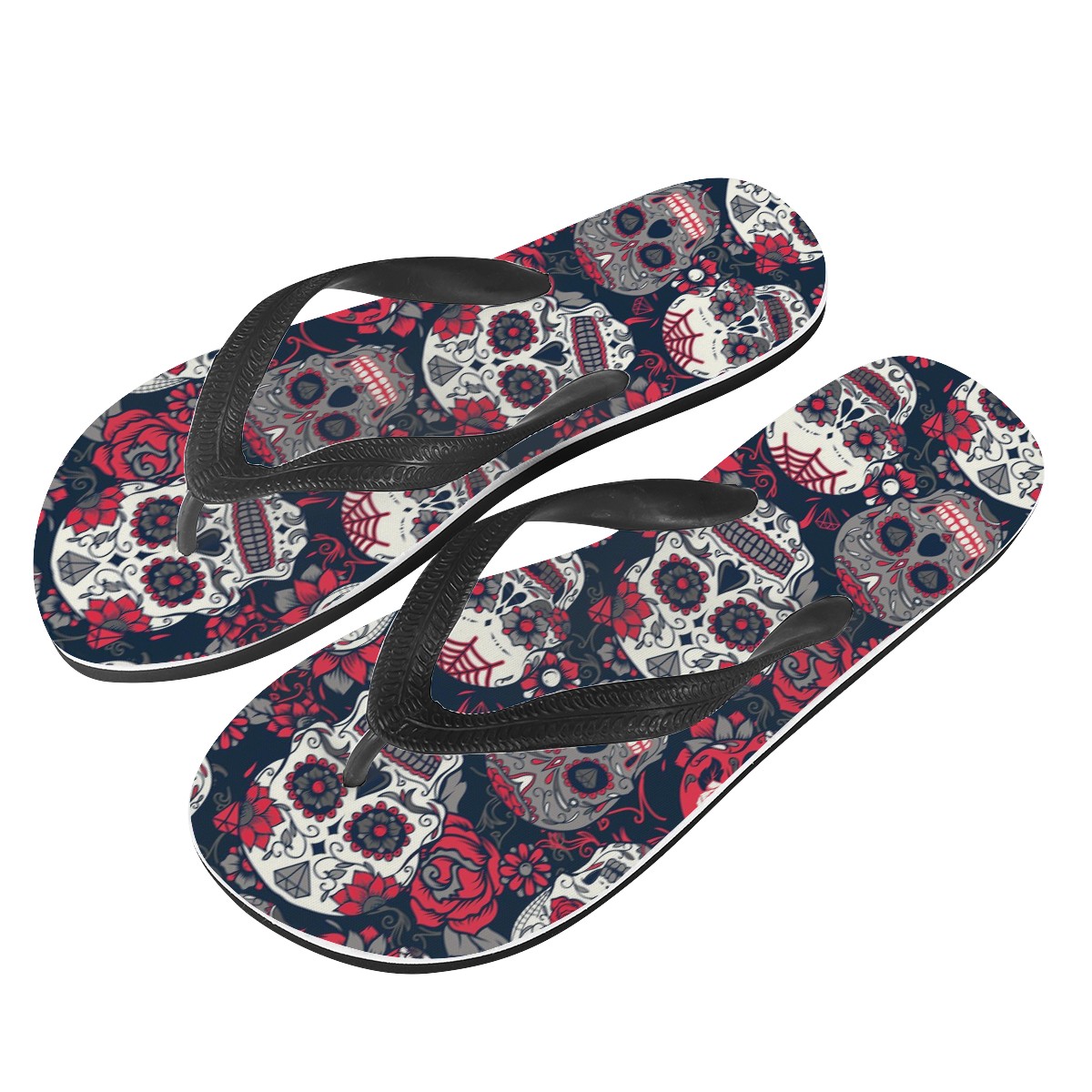 Skull Custom Flip Flops