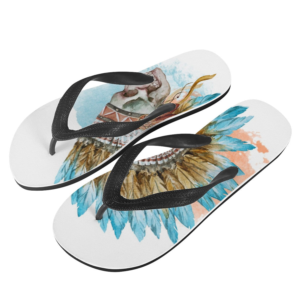 Skull Custom Flip Flops