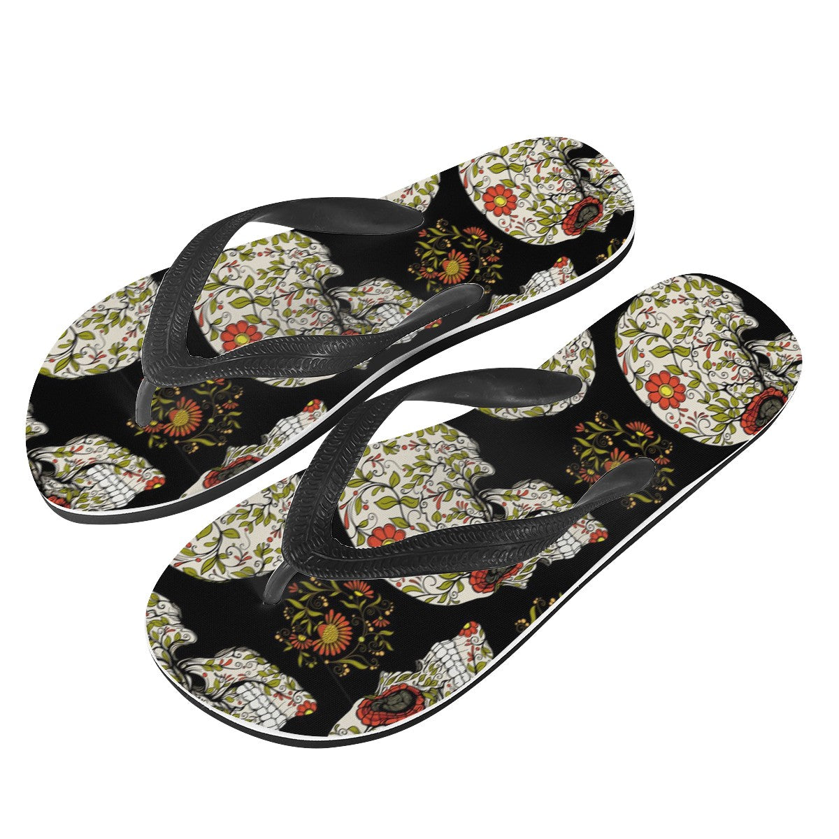 Skull Custom Flip Flops