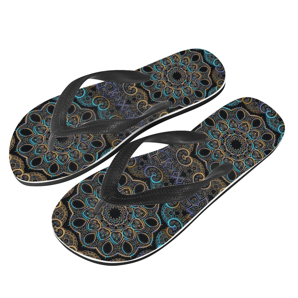 Mandala Custom Flip Flops