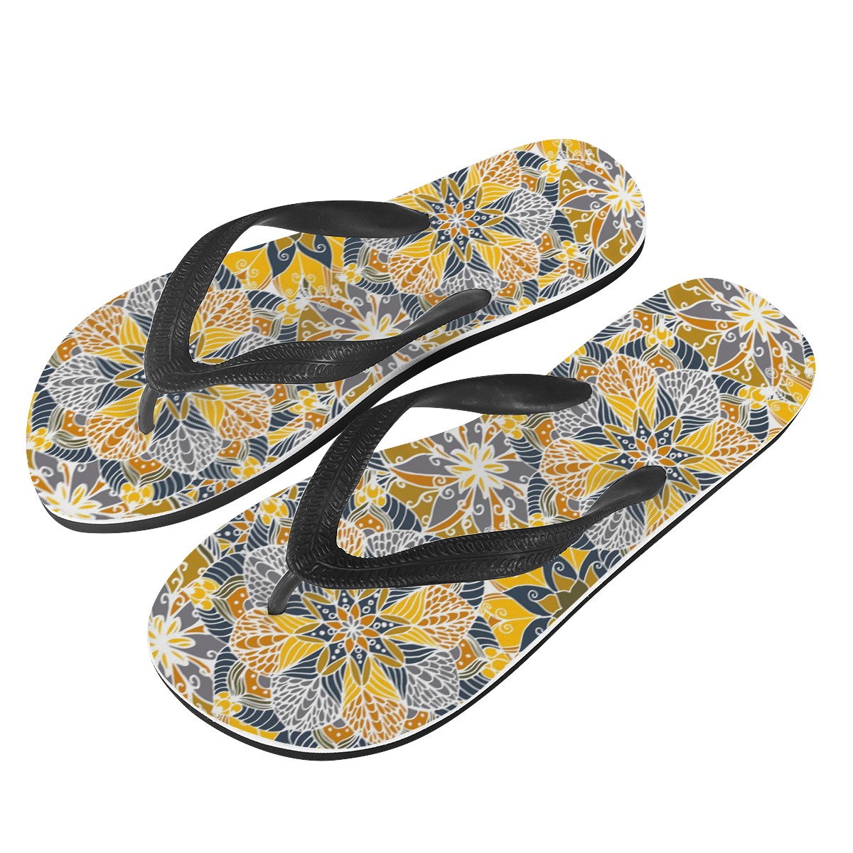 Mandala Custom Flip Flops