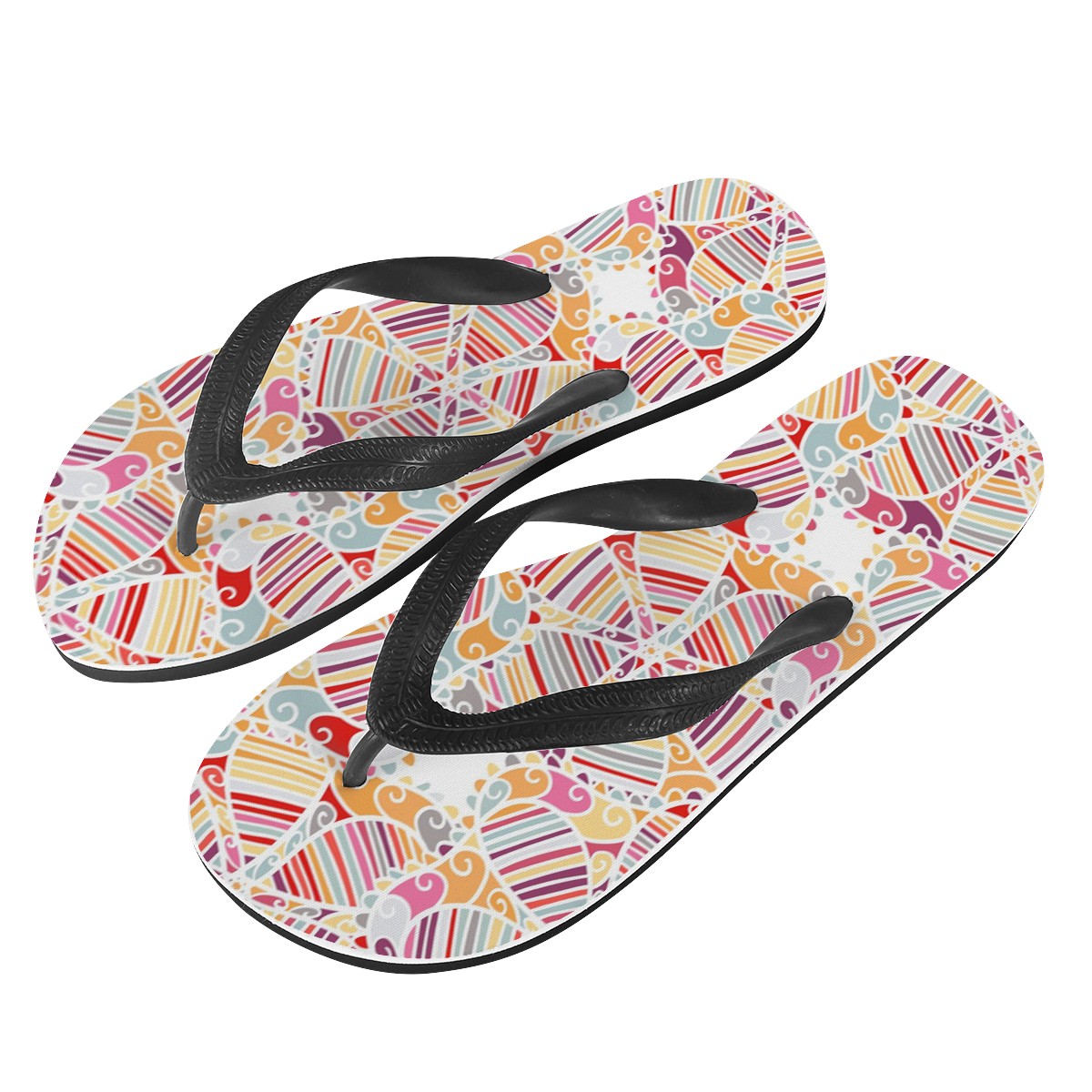 Mandala Custom Flip Flops