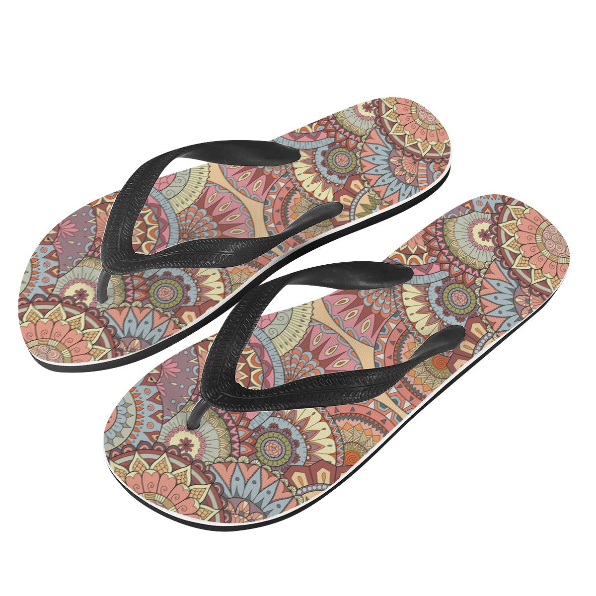 Mandala Custom Flip Flops