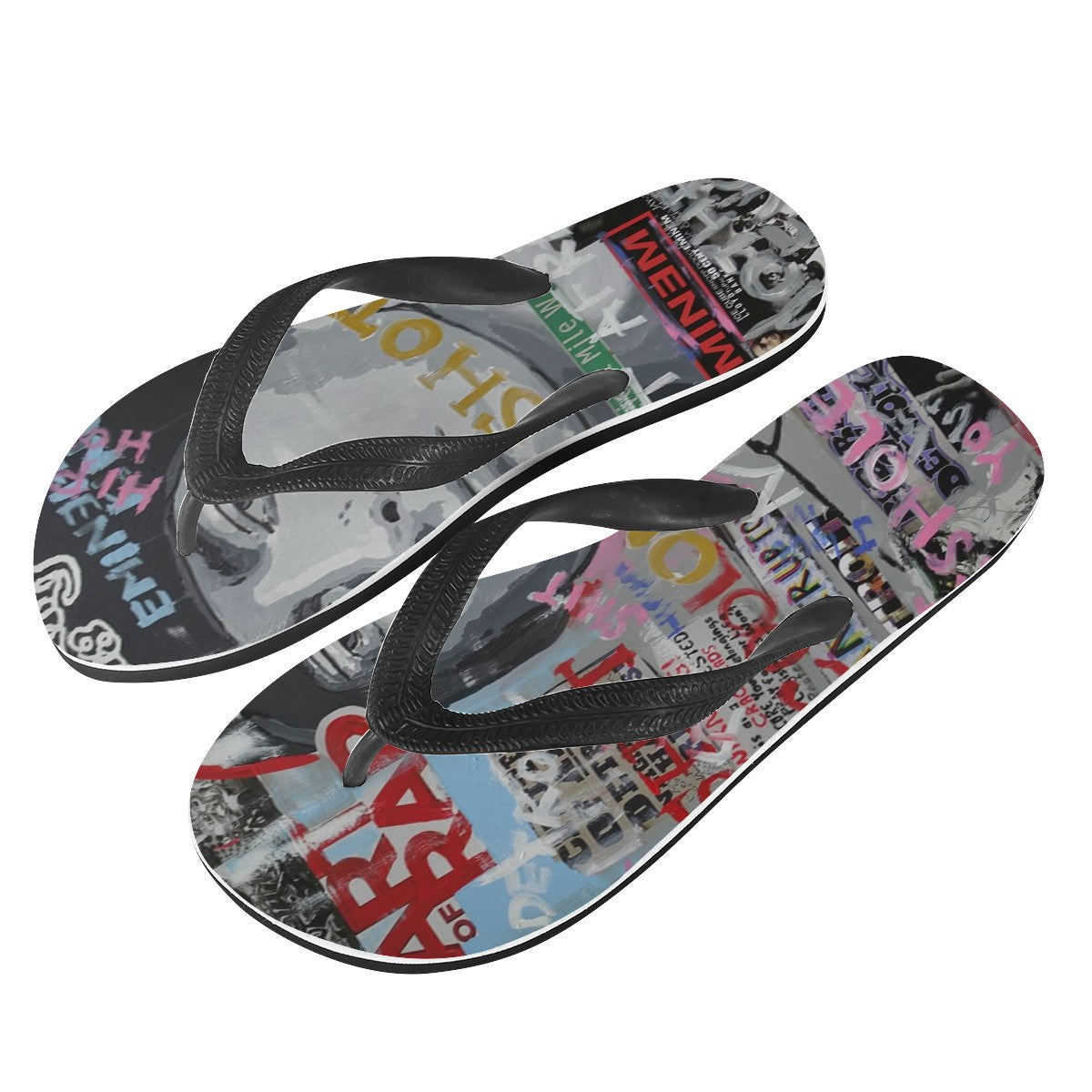 Eminem Custom Flip Flops