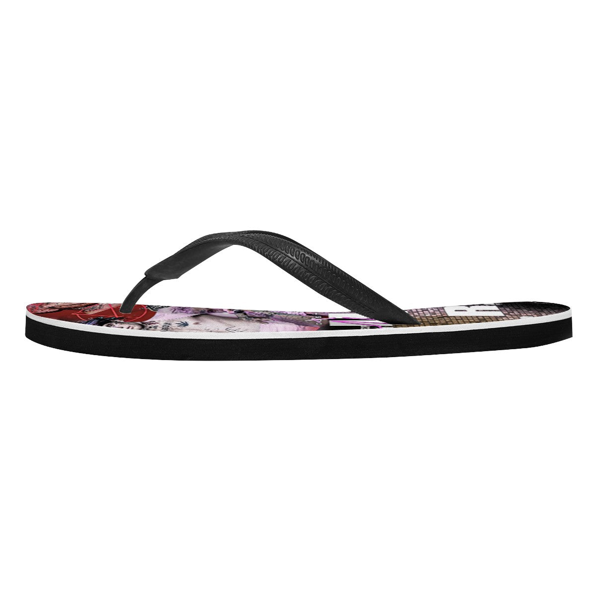 Lil Peep Custom Flip Flops