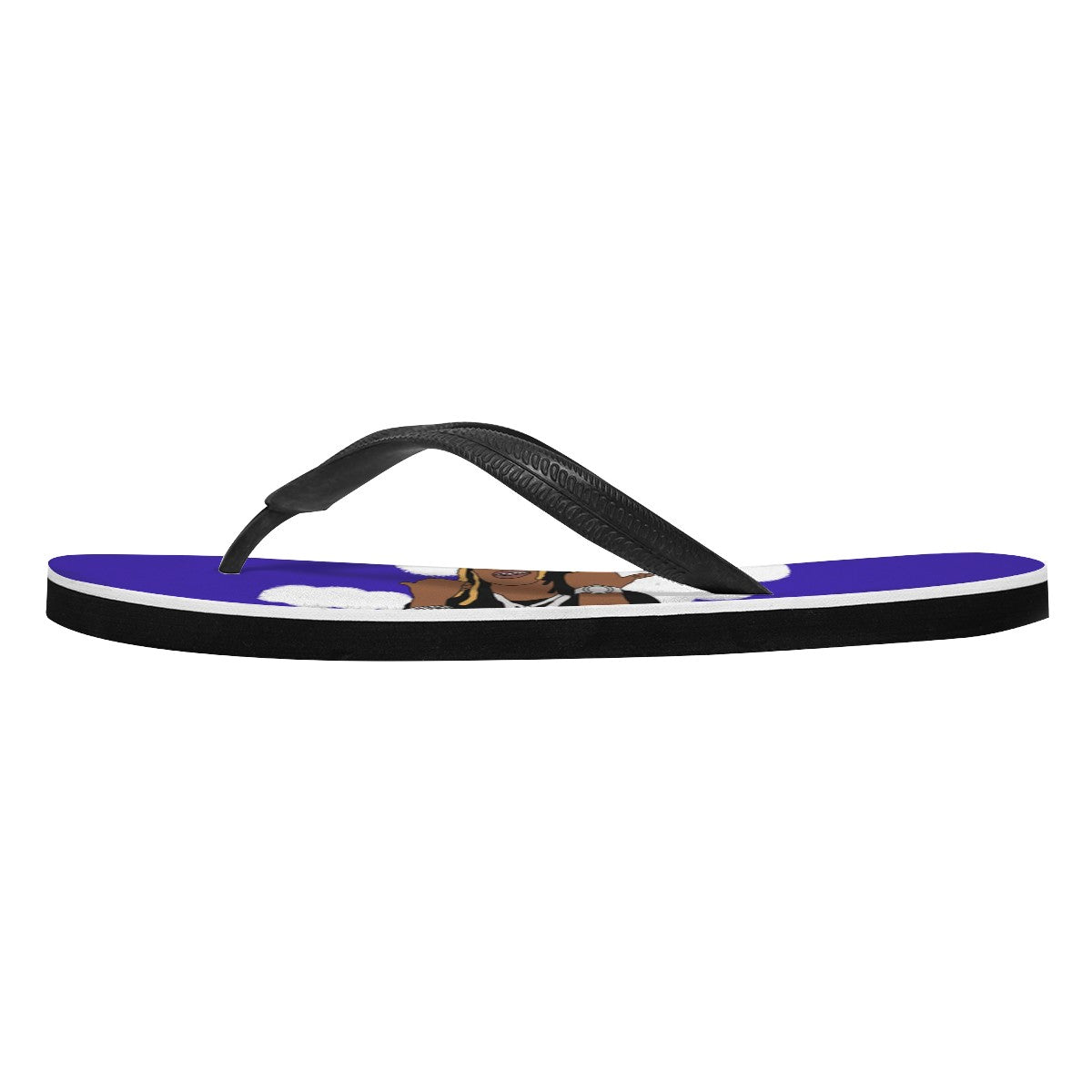 King Von Custom Flip Flops