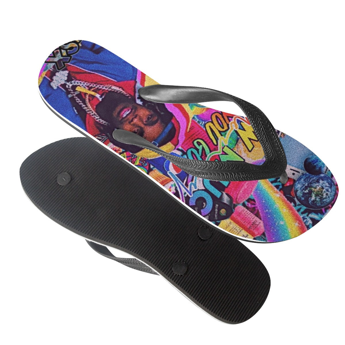 Ynw Melly Custom Flip Flops