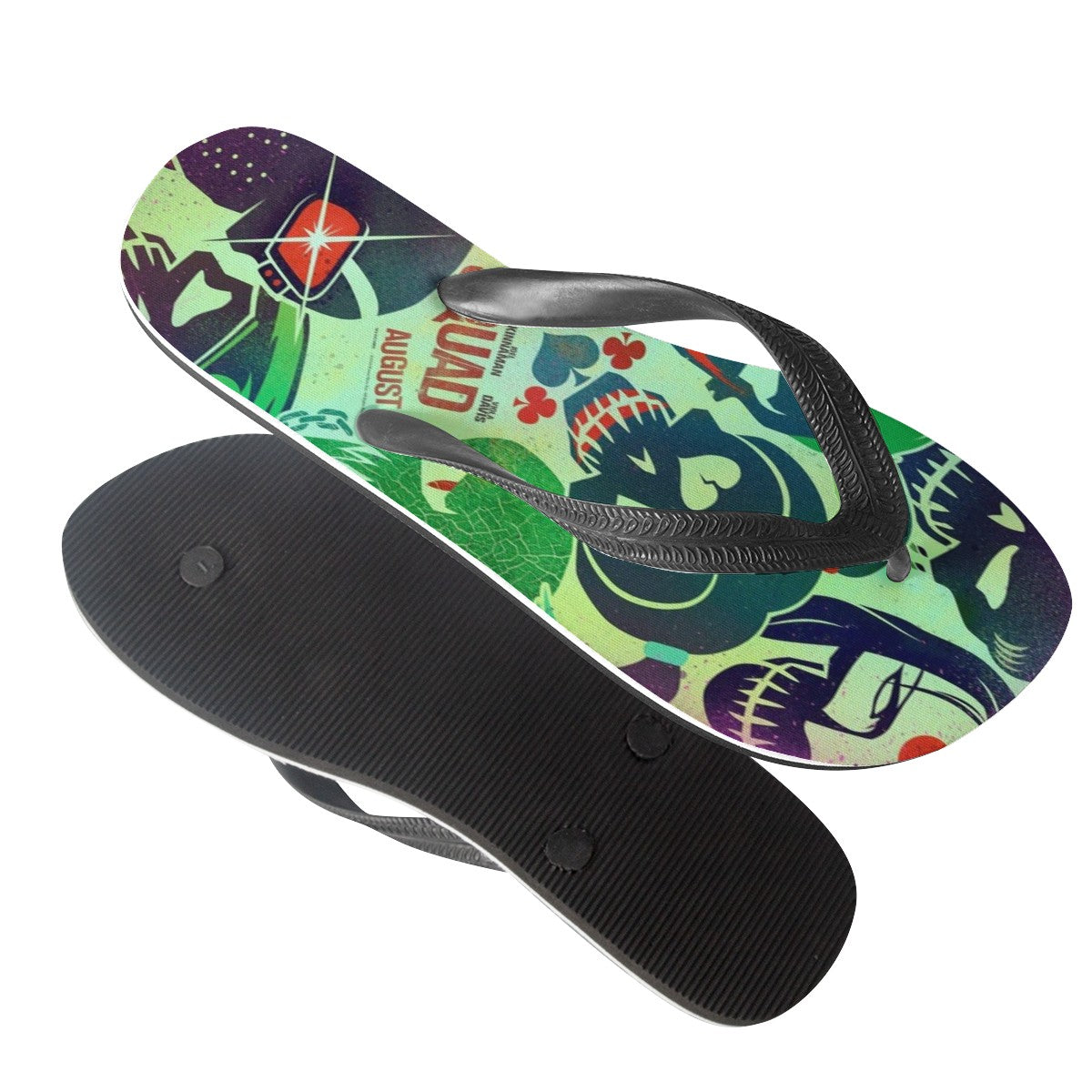 Suicide Squad Custom Flip Flops