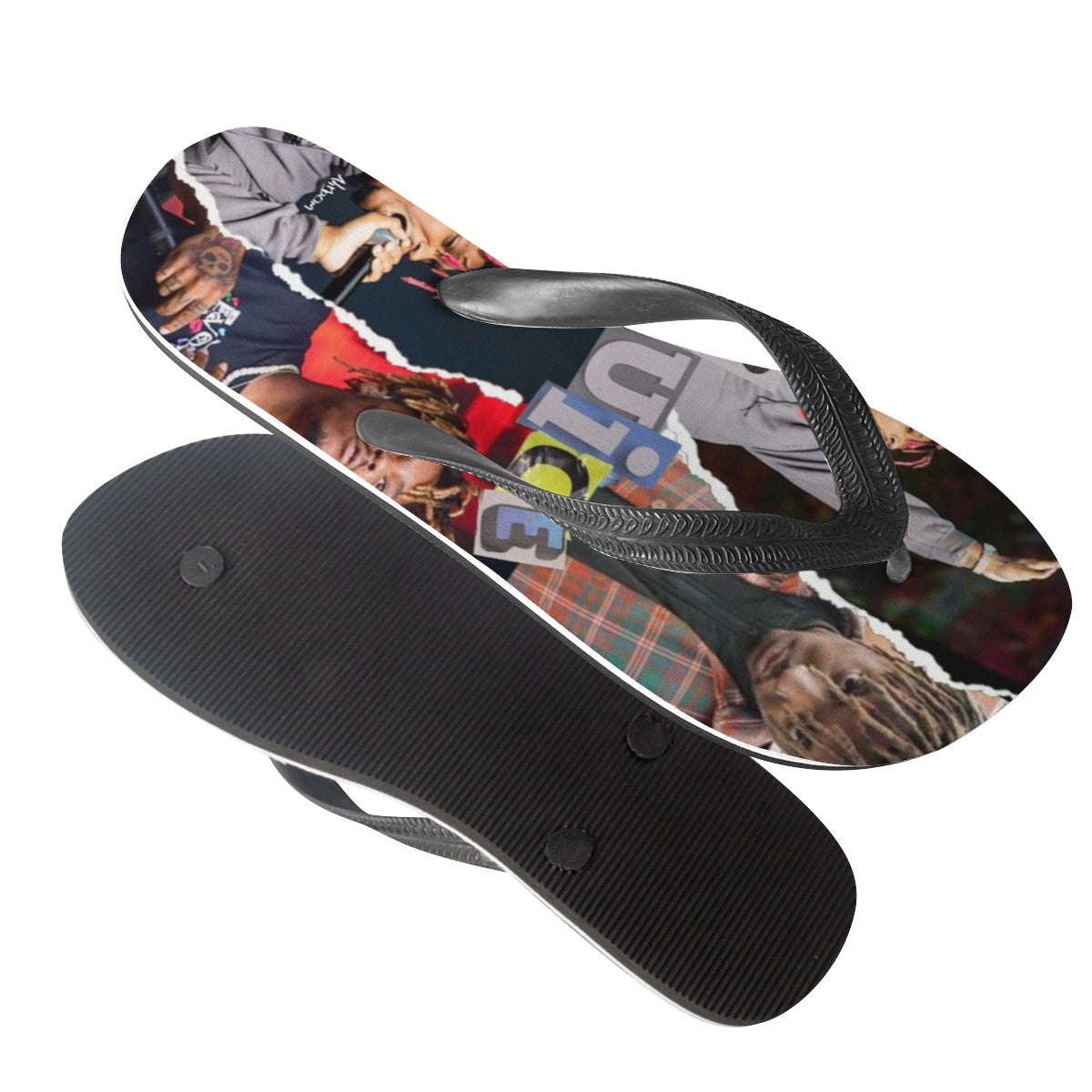 Juice Wrld Custom Flip Flops